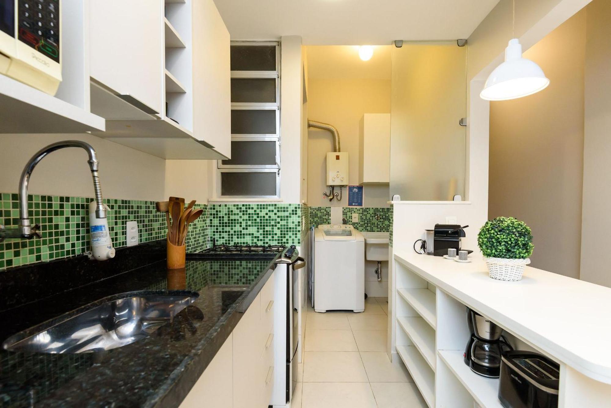Apartamento Moderno Em Copacabana | Sl 363/109 Rio de Janeiro Kültér fotó